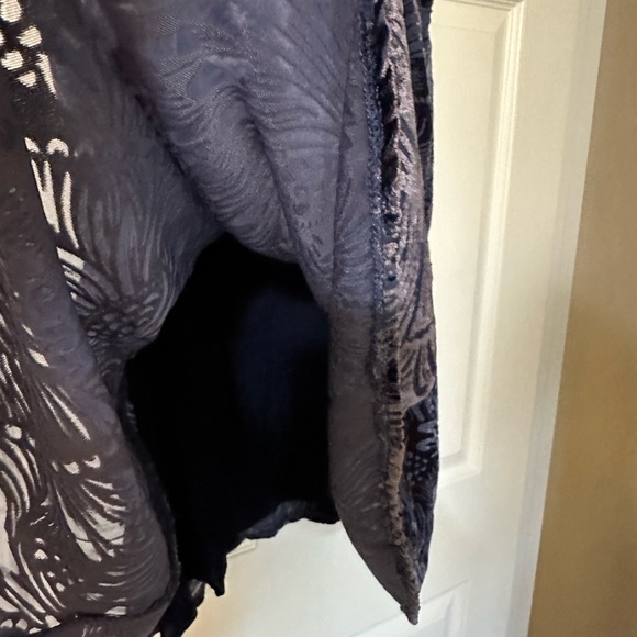 Free People blue velvet dress Medium - Picture 7 of 9